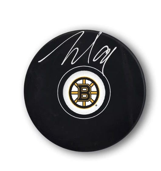 Dynasty Sports & Framing Autographed Pucks Nikita Zadorov Boston Bruins Autographed Hockey Puck