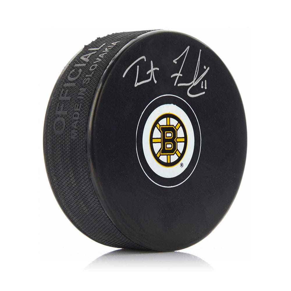 Dynasty Sports & Framing Autographed Pucks Trent Frederic Boston Bruins Autographed Hockey Puck