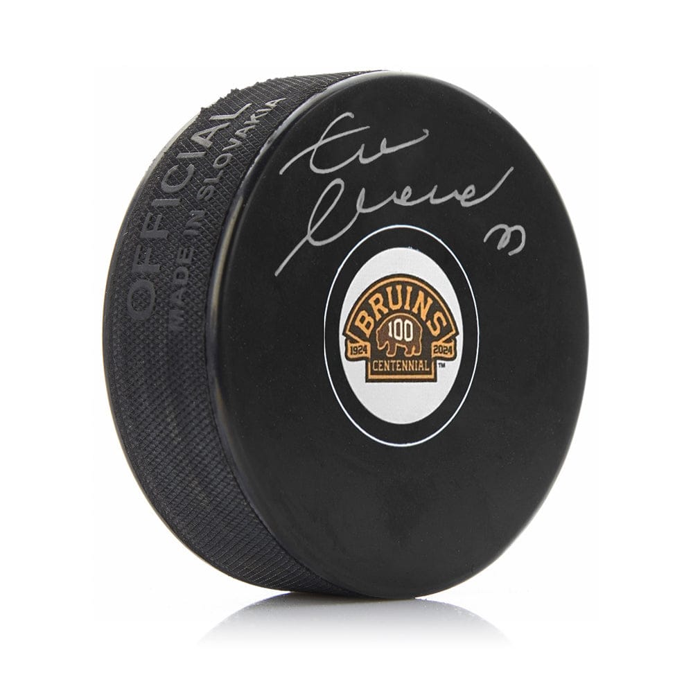 Dynasty Sports & Framing Autographed Pucks Zdeno Chara Boston Bruins Autographed 100th Anniversary Hockey Puck