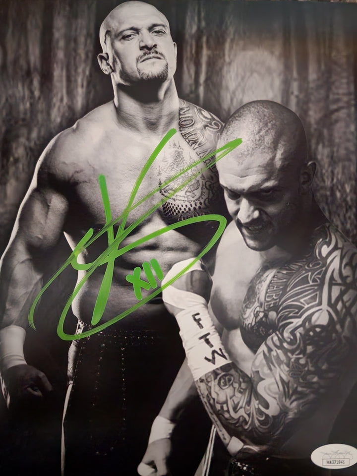 Dynasty Sports & Framing Autographed Wrestling Photos Green Signature Karrion Kross Autographed 8" x 10" WWE Wrestling Spotlight Photo