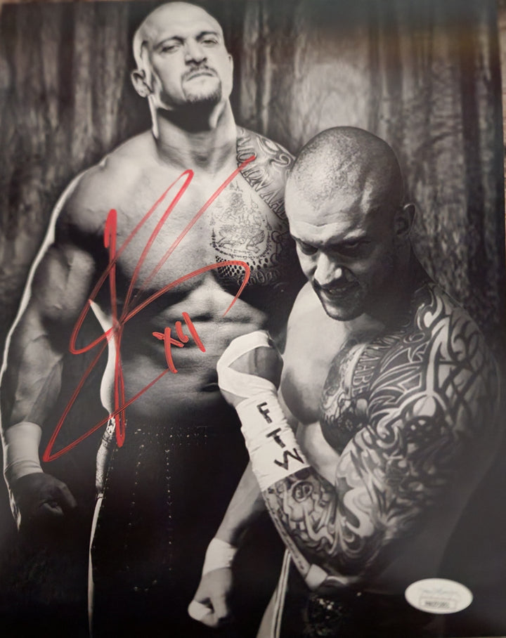 Dynasty Sports & Framing Autographed Wrestling Photos Red Signature Karrion Kross Autographed 8" x 10" WWE Wrestling Spotlight Photo