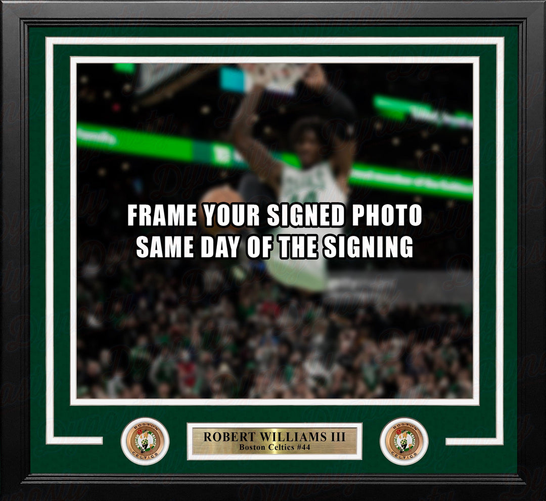 Dynasty Sports & Framing Custom Framing 11x14 Picture Frame Robert Williams III Boston Celtics Photo Frame Kit