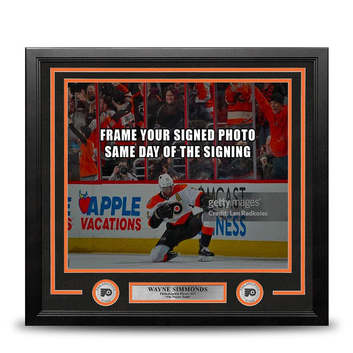 Dynasty Sports & Framing Custom Framing 11x14 Picture Frame Wayne Simmonds Philadelphia Flyers Photo Frame Kit