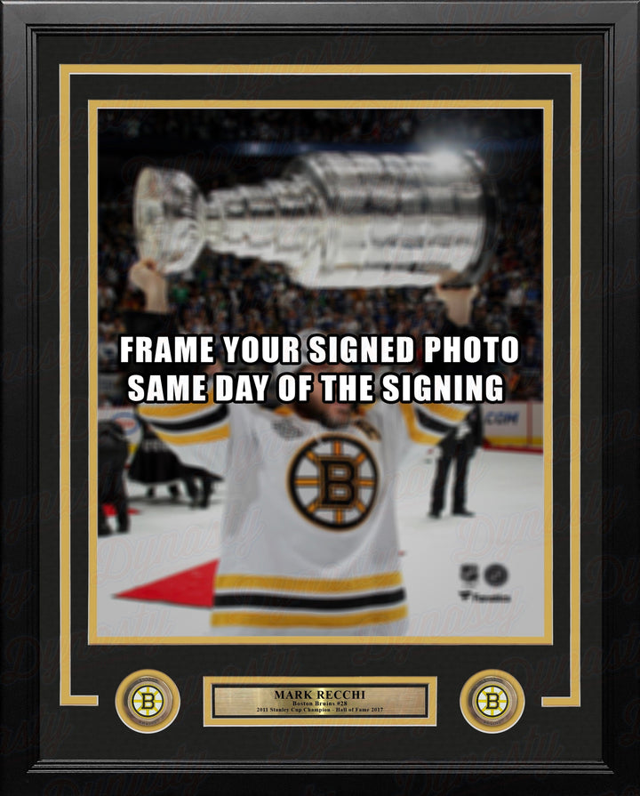 Dynasty Sports & Framing Custom Framing 16x20 Picture Frame Mark Recchi Boston Bruins Photo Frame Kit