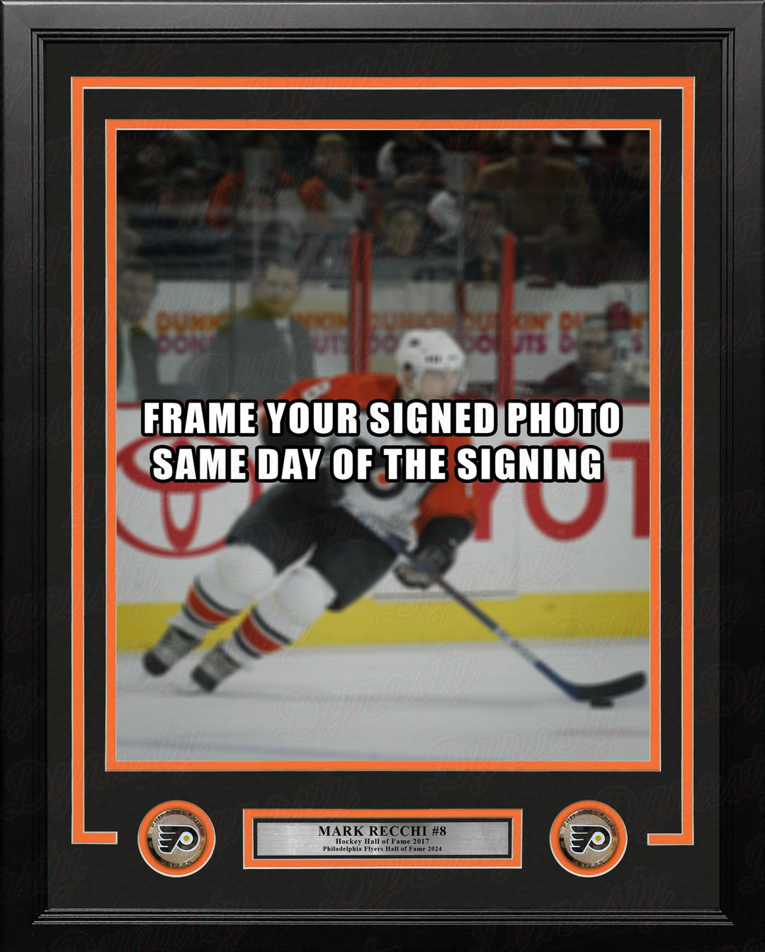 Dynasty Sports & Framing Custom Framing 16x20 Picture Frame Mark Recchi Philadelphia Flyers Photo Frame Kit