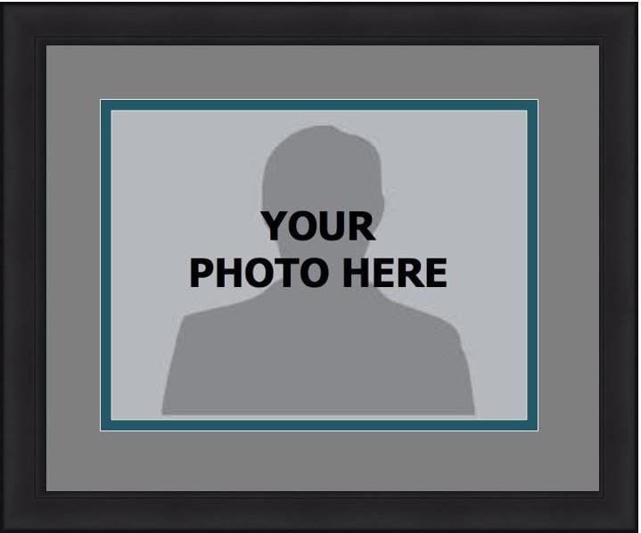 Dynasty Sports & Framing Custom Framing 8x10, Gray Matting, Northwest Green Trim / No / No MLB Baseball Photo Picture Frame Kit - Seattle Mariners (Gray Matting, Northwest Green Trim)