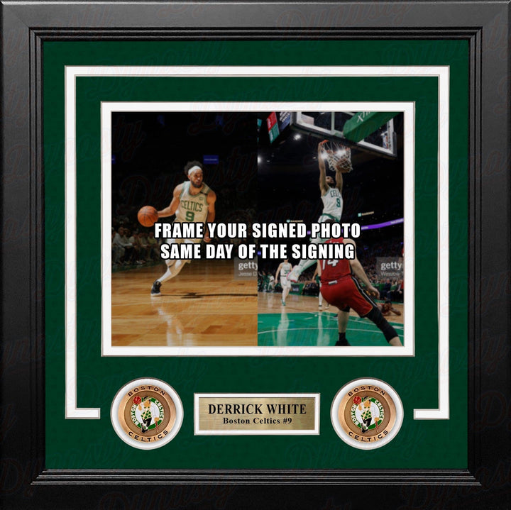 Dynasty Sports & Framing Custom Framing 8x10 Picture Frame Derrick White Boston Celtics Photo Frame Kit