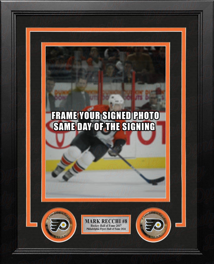Dynasty Sports & Framing Custom Framing 8x10 Picture Frame Mark Recchi Philadelphia Flyers Photo Frame Kit