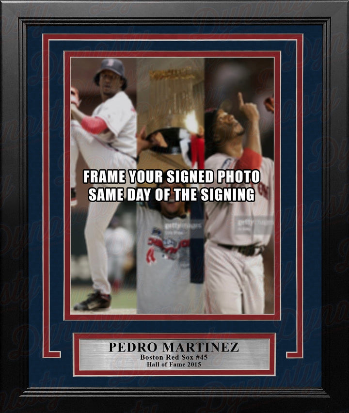 Dynasty Sports & Framing Custom Framing 8x10 Picture Frame Pedro Martinez Boston Red Sox Photo Frame Kit