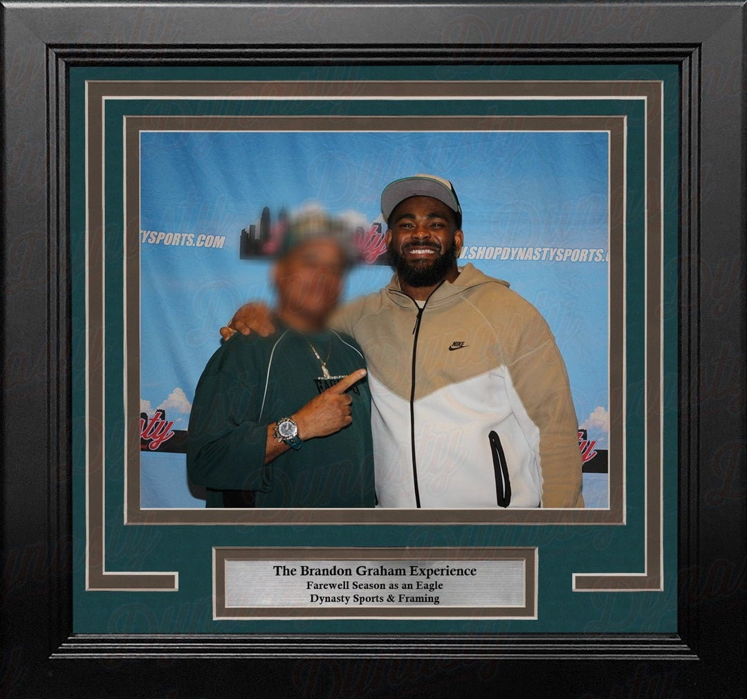 Dynasty Sports & Framing Custom Framing Brandon Graham Philadelphia Eagles Photo-Op Frame Kit with Commemorative Nameplate