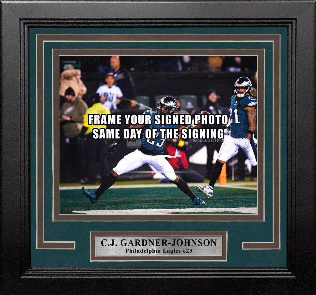 Dynasty Sports & Framing Custom Framing C.J. Gardner-Johnson Philadelphia Eagles Photo Frame Kit