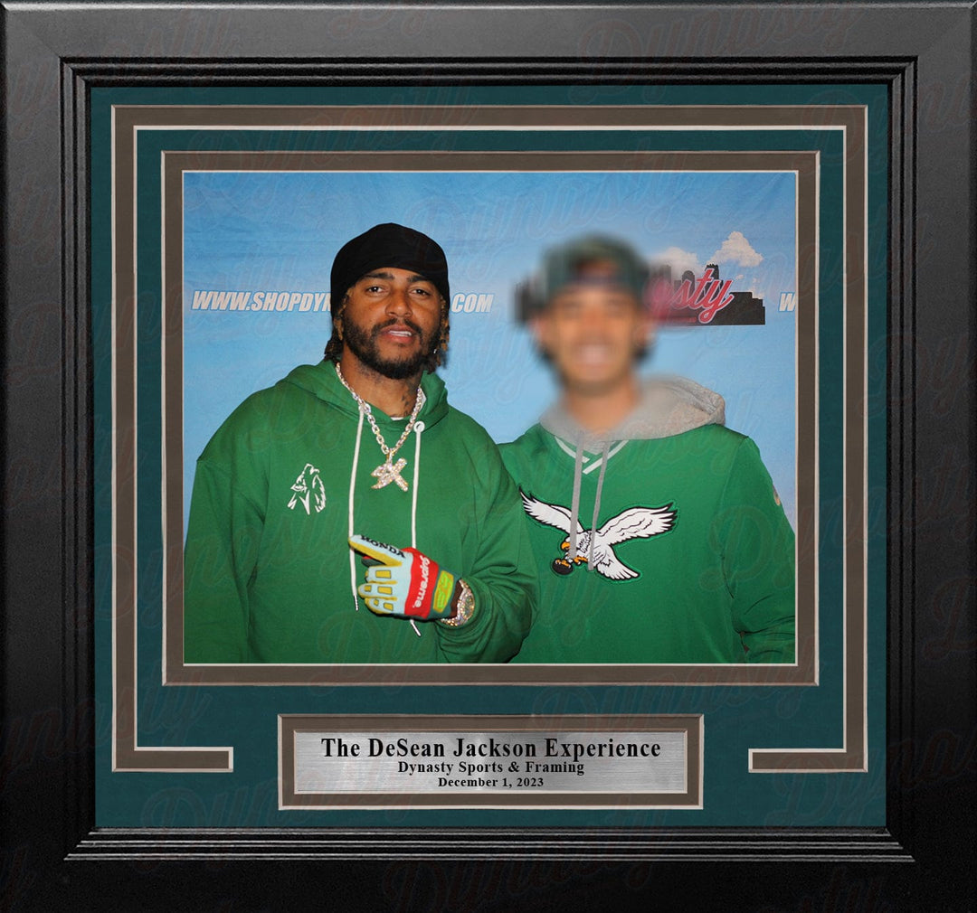 Dynasty Sports & Framing Custom Framing DeSean Jackson Philadelphia Eagles Photo-Op Frame Kit with Commemorative Nameplate