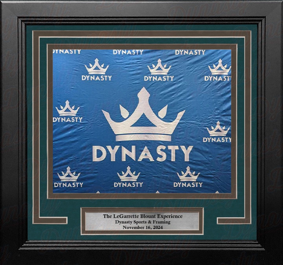Dynasty Sports & Framing Custom Framing LeGarrette Blount Philadelphia Eagles Photo-Op Frame Kit with Commemorative Nameplate