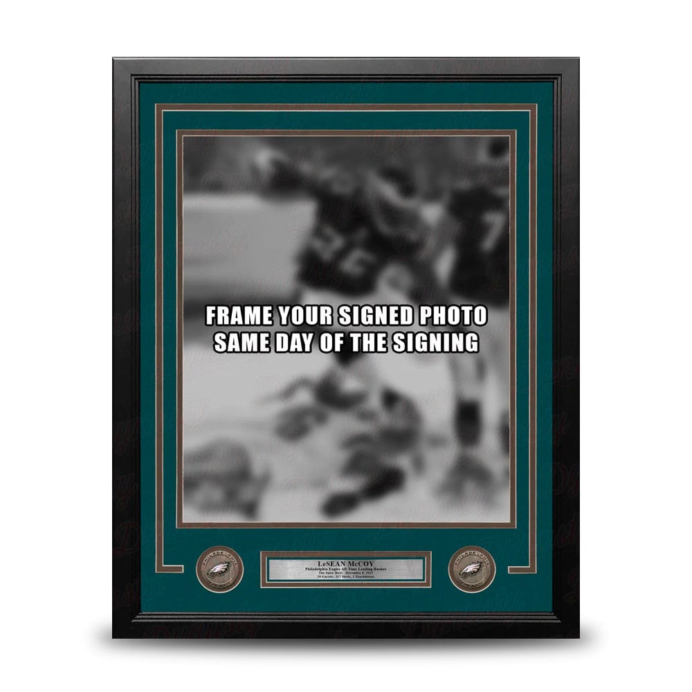Dynasty Sports & Framing Custom Framing LeSean McCoy Philadelphia Eagles Photo Frame Kit