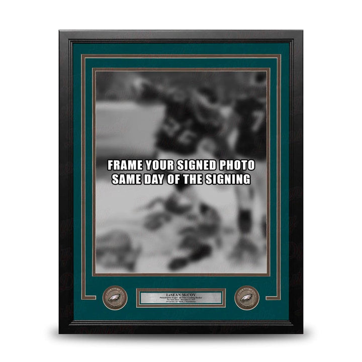 Dynasty Sports & Framing Custom Framing LeSean McCoy Philadelphia Eagles Photo Frame Kit
