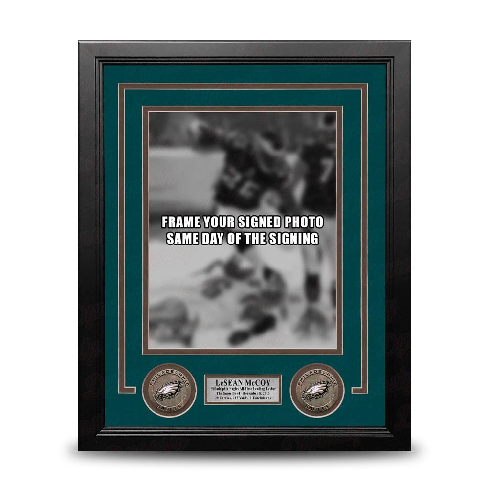 Dynasty Sports & Framing Custom Framing LeSean McCoy Philadelphia Eagles Photo Frame Kit