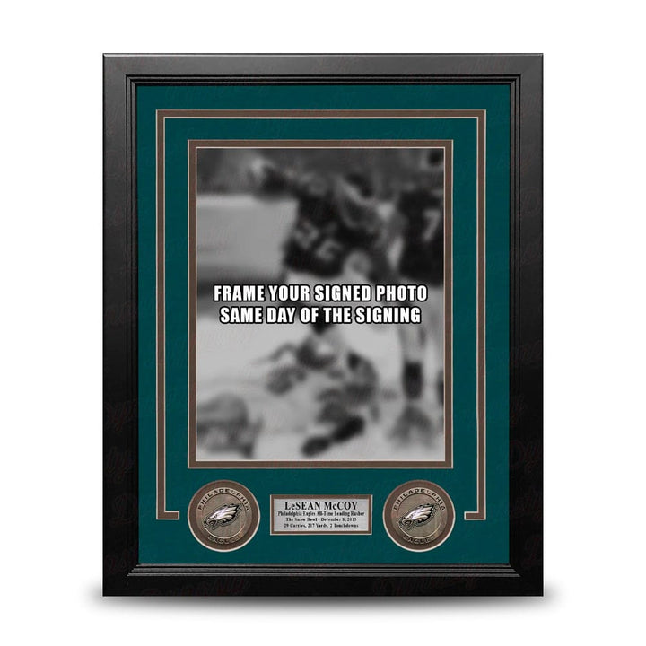 Dynasty Sports & Framing Custom Framing LeSean McCoy Philadelphia Eagles Photo Frame Kit