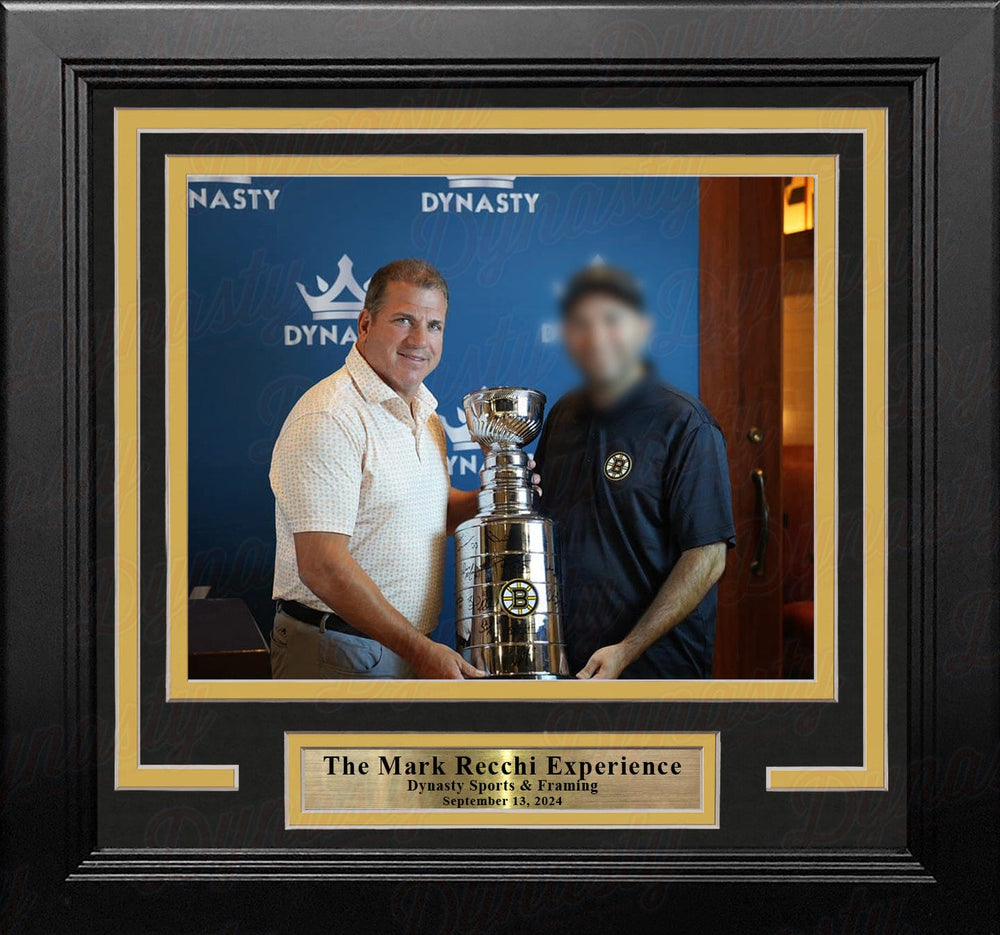 Dynasty Sports & Framing Custom Framing Mark Recchi Boston Bruins Photo-Op Frame Kit