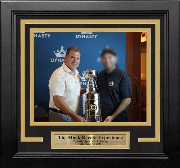 Dynasty Sports & Framing Custom Framing Mark Recchi Boston Bruins Photo-Op Frame Kit