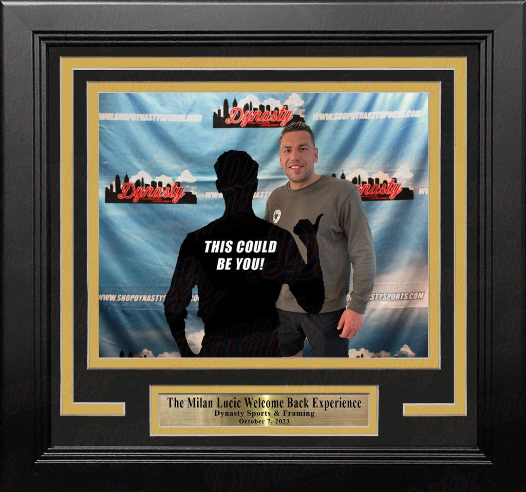 Dynasty Sports & Framing Custom Framing Milan Lucic Boston Bruins Photo-Op Frame Kit