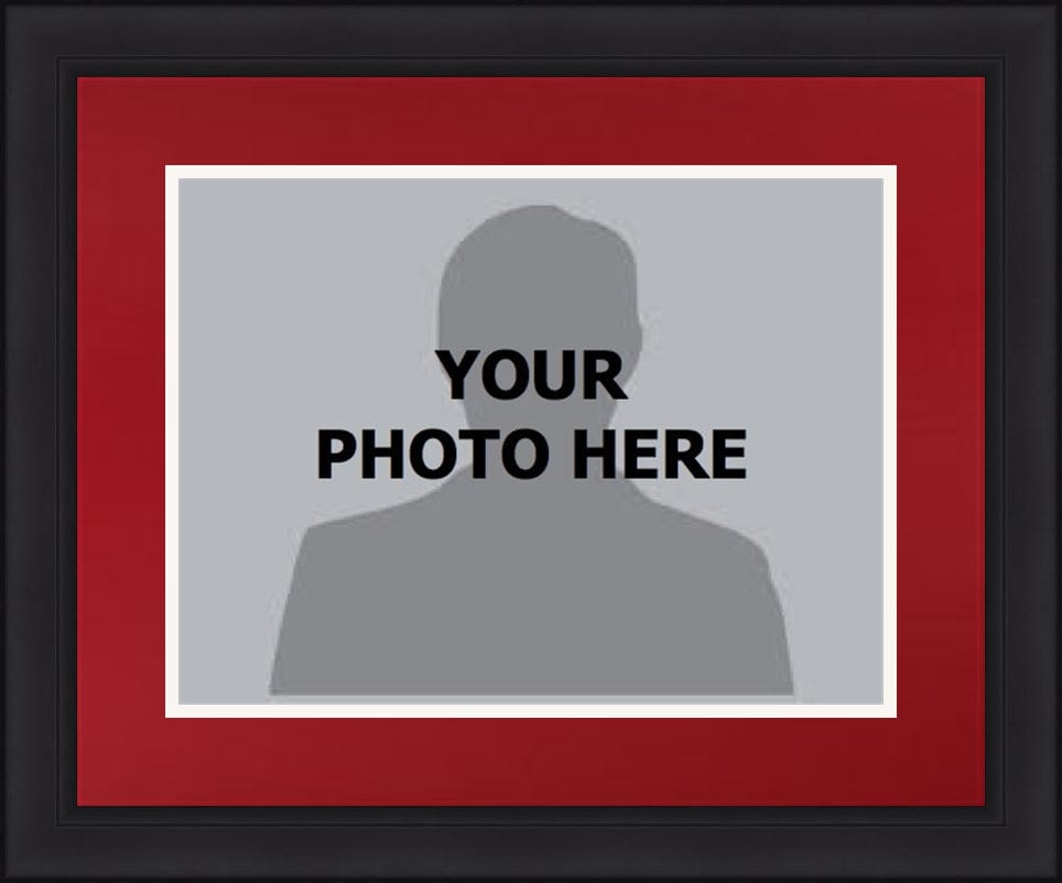 Dynasty Sports & Framing Custom Framing MLB Baseball Photo Picture Frame Kit - Arizona Diamondbacks (Brick Red Matting, White Trim)