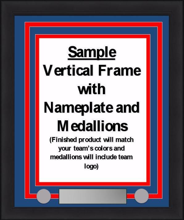 Dynasty Sports & Framing Custom Framing MLB Baseball Photo Picture Frame Kit - Oakland Athletics (Green Matting, White Trim)