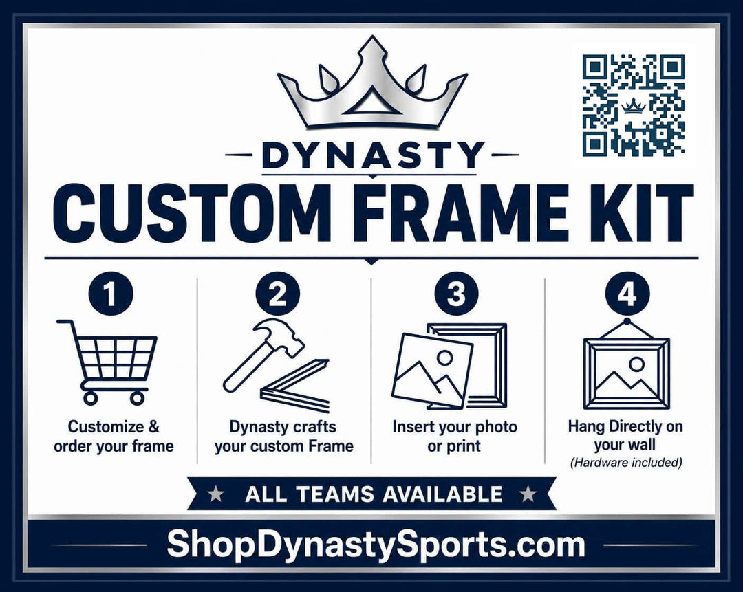 Dynasty Sports & Framing Custom Framing Philadelphia Eagles Super Bowl LIX Champions Custom NFL Football 8x10 Picture Frame Kit (3 Colors)