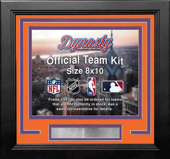 Dynasty Sports & Framing Custom Framing Phoenix Suns Custom NBA Basketball 8x10 Picture Frame Kit (Multiple Colors)