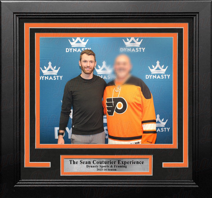Dynasty Sports & Framing Custom Framing Sean Couturier Experience Philadelphia Flyers Photo-Op Frame Kit
