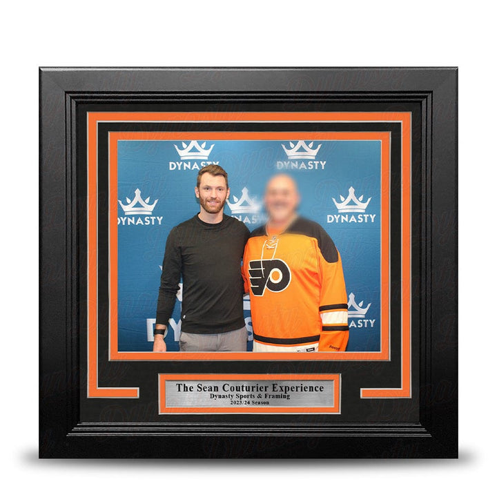 Dynasty Sports & Framing Custom Framing Sean Couturier Experience Philadelphia Flyers Photo-Op Frame Kit