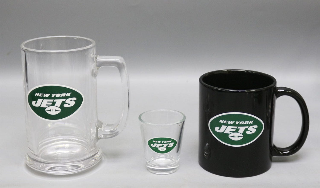 Dynasty Sports & Framing Drinkware - 3-Piece Gift Set New York Jets 3-Piece Glassware Gift Set