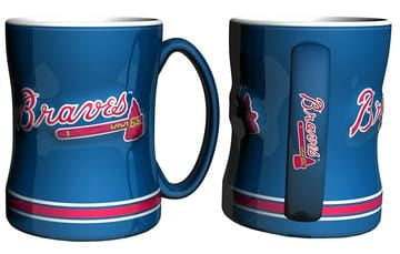 Dynasty Sports & Framing Drinkware - Coffee Mugs Atlanta Braves Logo Relief Coffee Mug