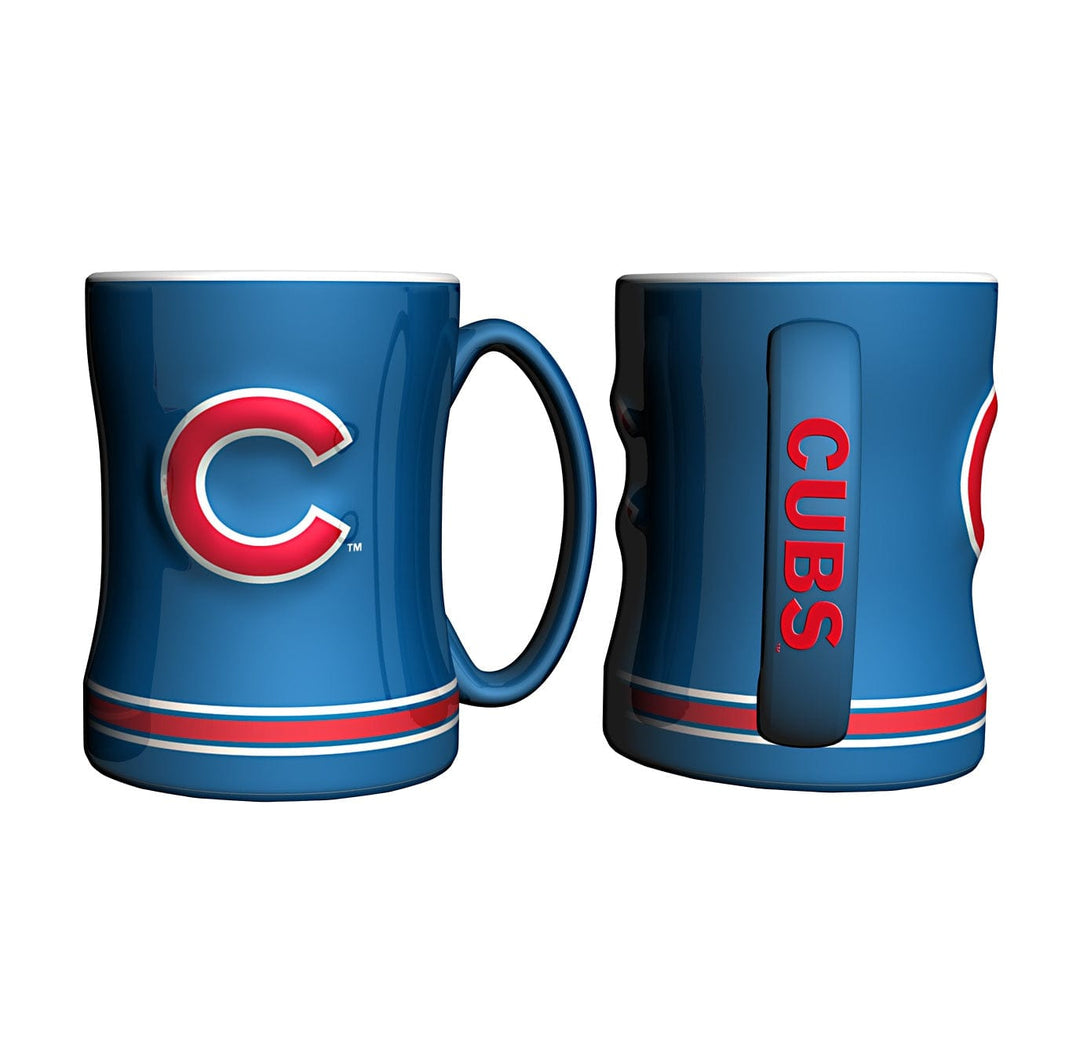 Dynasty Sports & Framing Drinkware - Coffee Mugs Chicago Cubs Logo Relief Coffee Mug