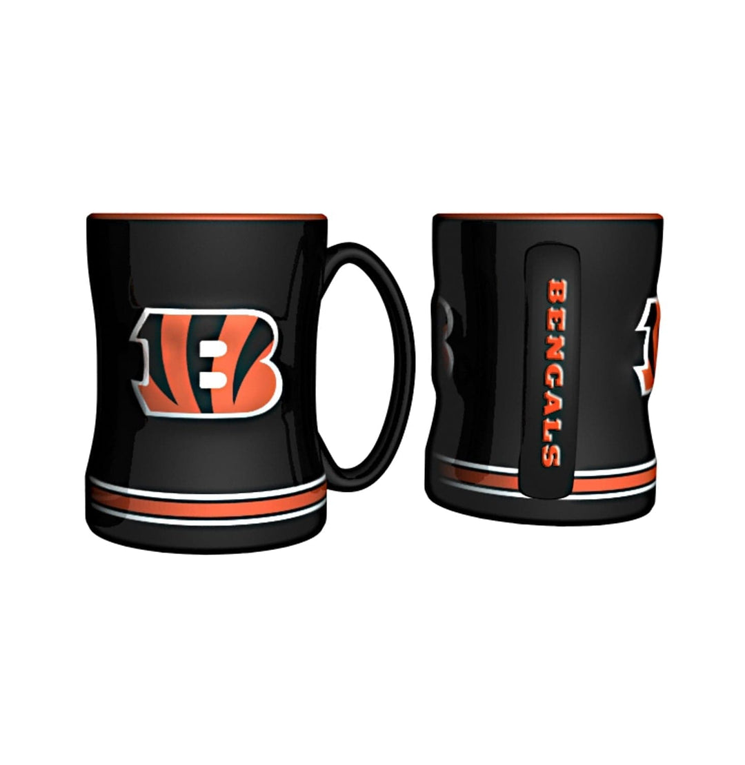 Dynasty Sports & Framing Drinkware - Coffee Mugs Cincinnati Bengals Logo Relief 14 oz. Mug