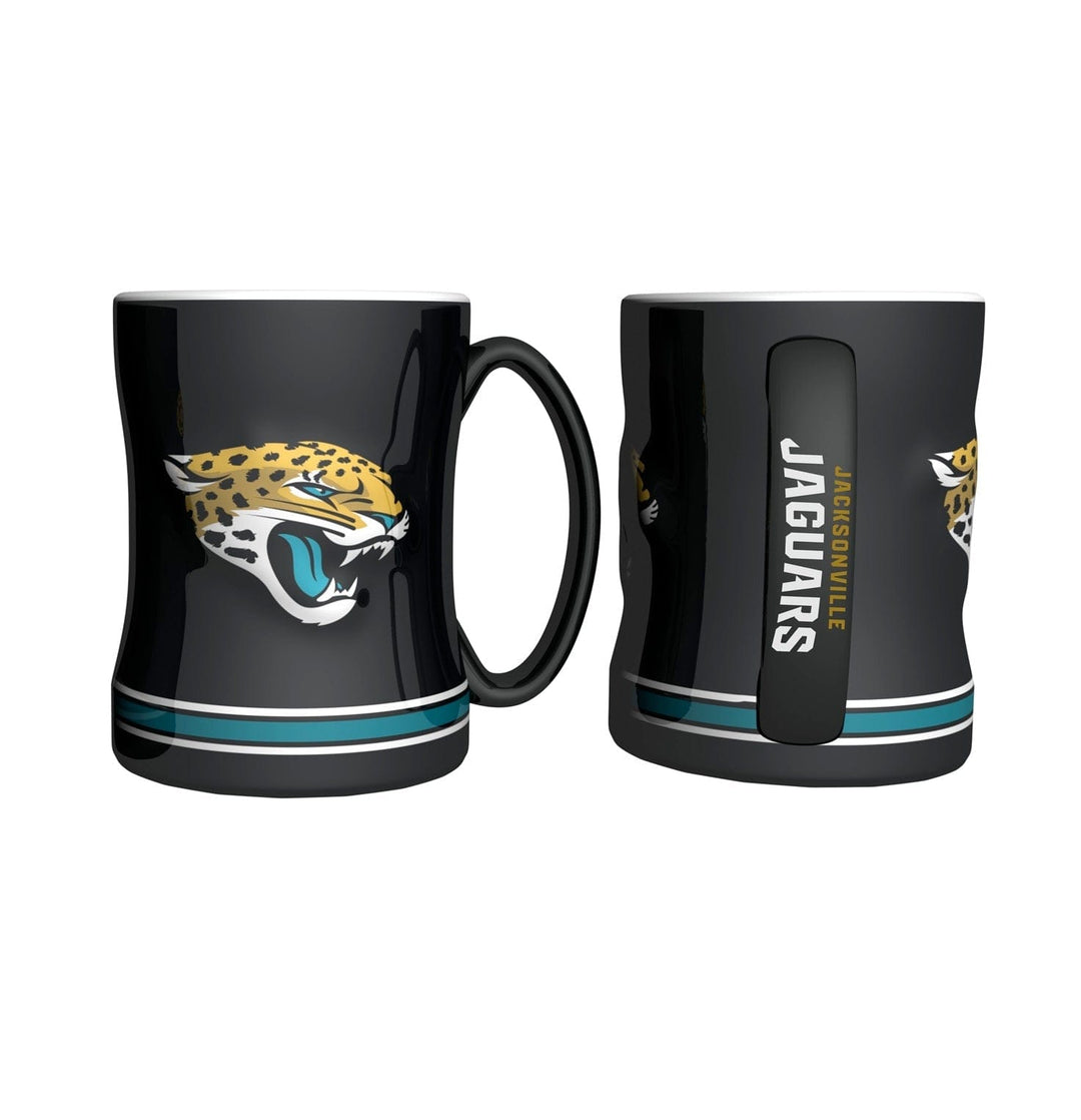 Dynasty Sports & Framing Drinkware - Coffee Mugs Jacksonville Jaguars Logo Relief Coffee Mug