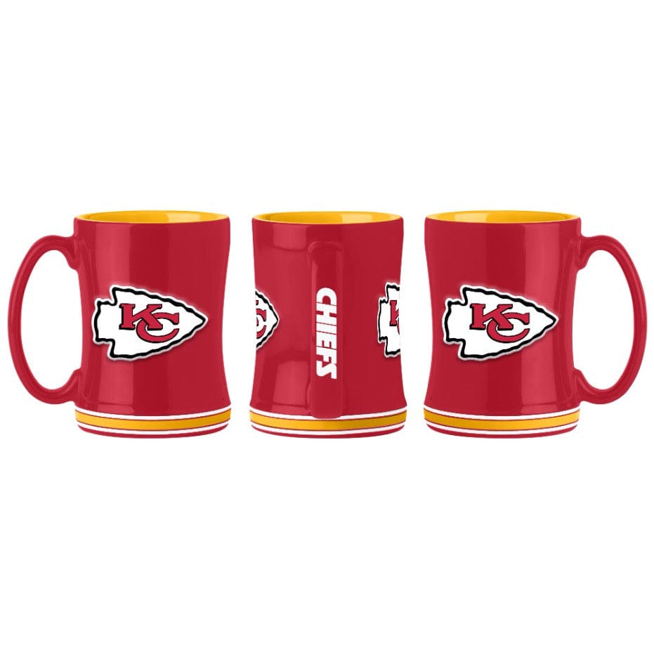 Dynasty Sports & Framing Drinkware - Coffee Mugs Kansas City Chiefs Logo Relief Coffee Mug