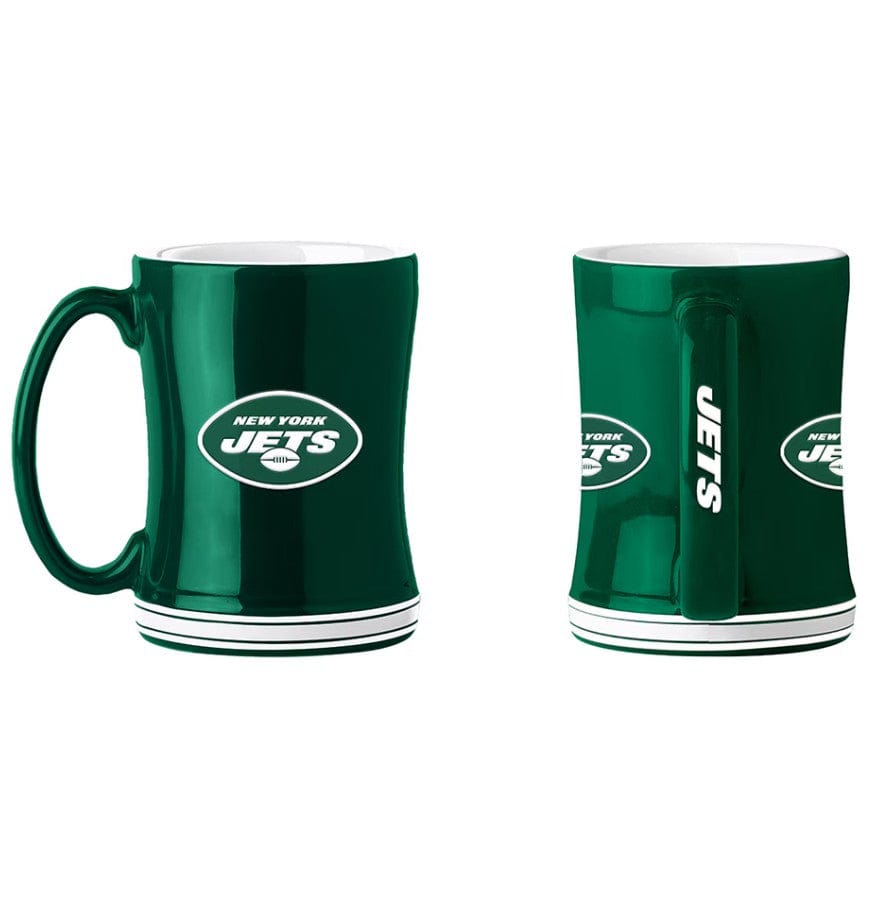 Dynasty Sports & Framing Drinkware - Coffee Mugs New York Jets Logo Relief Coffee Mug