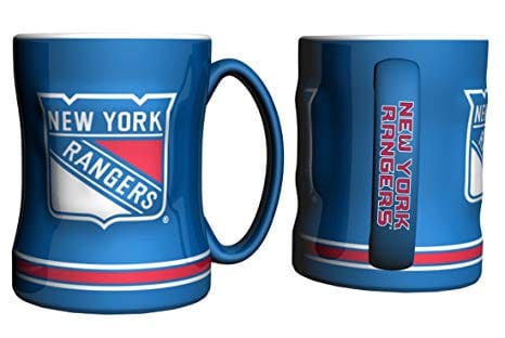 Dynasty Sports & Framing Drinkware - Coffee Mugs New York Rangers Logo Relief Coffee Mug