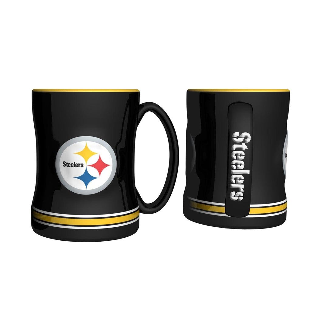 Dynasty Sports & Framing Drinkware - Coffee Mugs Pittsburgh Steelers Logo Relief Coffee Mug