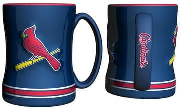 Dynasty Sports & Framing Drinkware - Coffee Mugs St. Louis Cardinals Logo Relief Coffee Mug