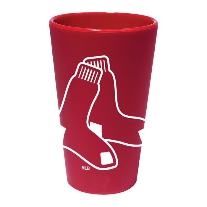 Dynasty Sports & Framing Drinkware - Pint Glass Boston Red Sox 16 oz Team Color Silicone Pint Glass