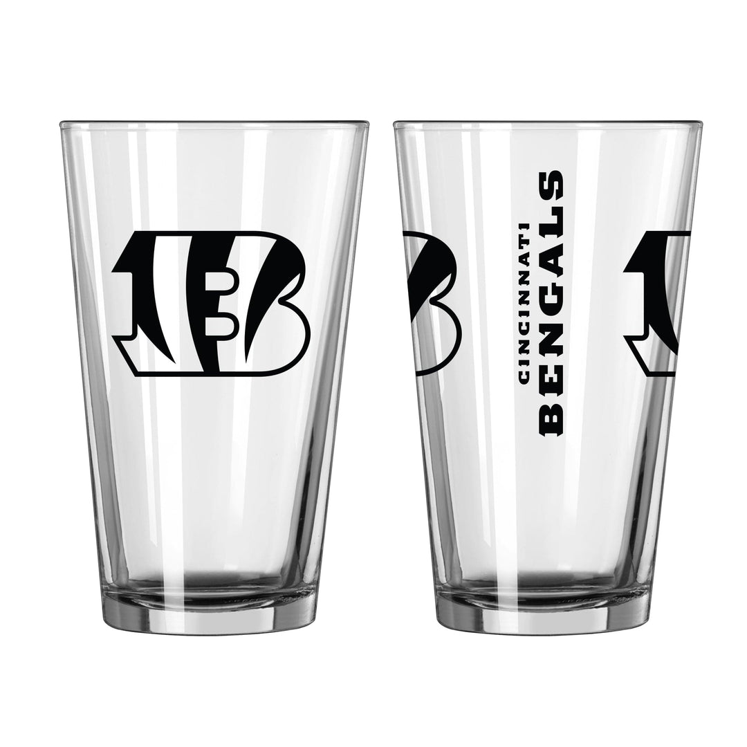 Dynasty Sports & Framing Drinkware - Pint Glass Cincinnati Bengals Game Day Pint Glass