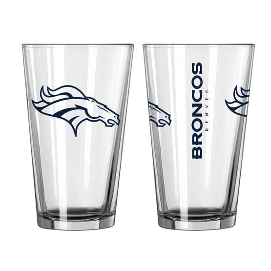 Dynasty Sports & Framing Drinkware - Pint Glass Denver Broncos Game Day Pint Glass