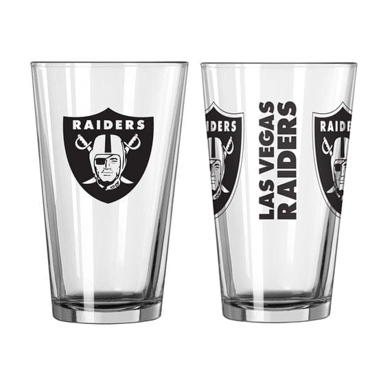 Dynasty Sports & Framing Drinkware - Pint Glass Las Vegas Raiders Game Day Pint Glass