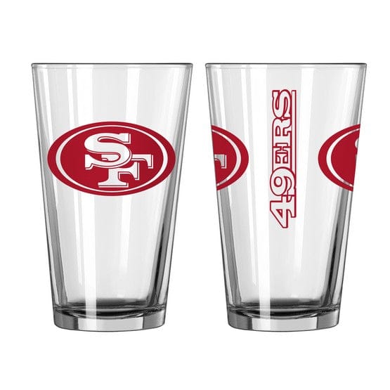 Dynasty Sports & Framing Drinkware - Pint Glass San Francisco 49ers Game Day Pint Glass