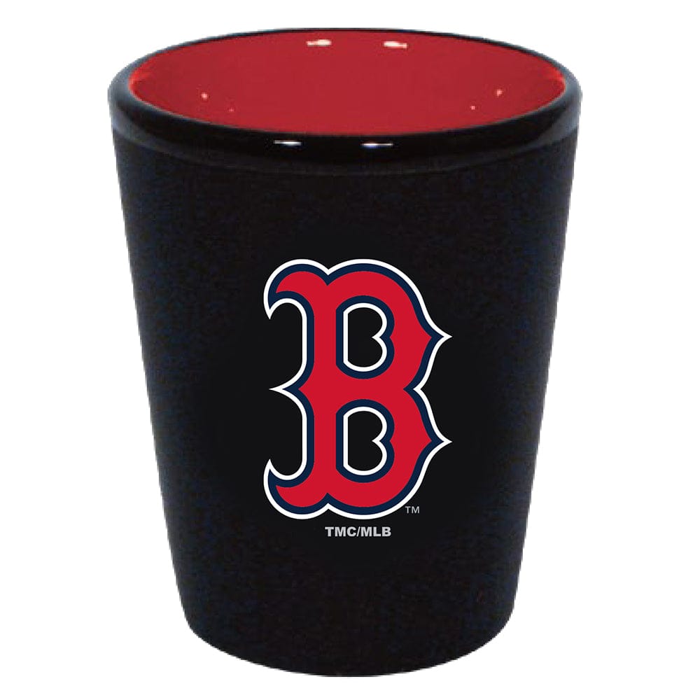 Dynasty Sports & Framing Drinkware - Shot Glass Boston Red Sox Matte Black/Inner Color Shot Glass