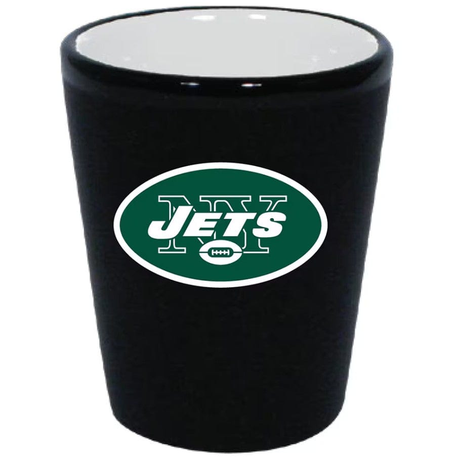 Dynasty Sports & Framing Drinkware - Shot Glass New York Jets Matte Black/Inner Color Shot Glass