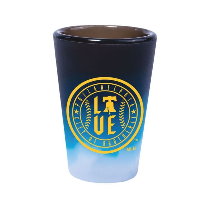 Dynasty Sports & Framing Drinkware - Shot Glass Philadelphia Phillies City Connect 1.5 oz Silicone Shot Glass
