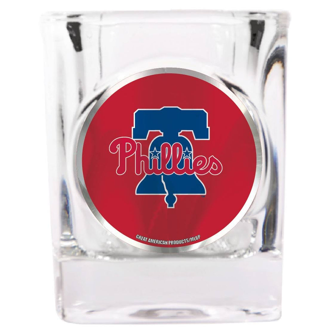 Dynasty Sports & Framing Drinkware - Shot Glass Philadelphia Phillies Square Shot Glass
