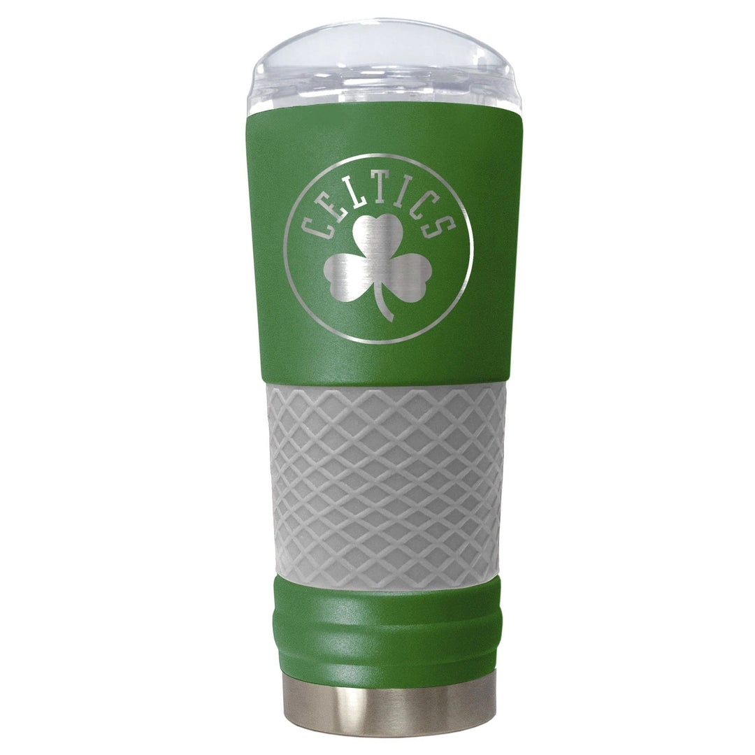 Dynasty Sports & Framing Drinkware - Travel Mugs Boston Celtics "The Draft" 24 oz. Stainless Steel Green Travel Tumbler